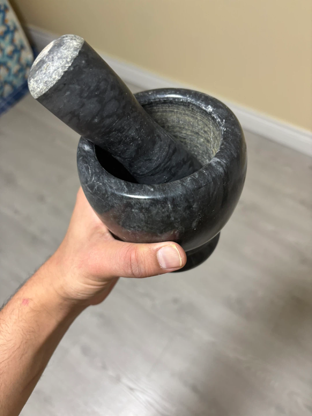 Marble Mortar and Pestle Set - photo 2