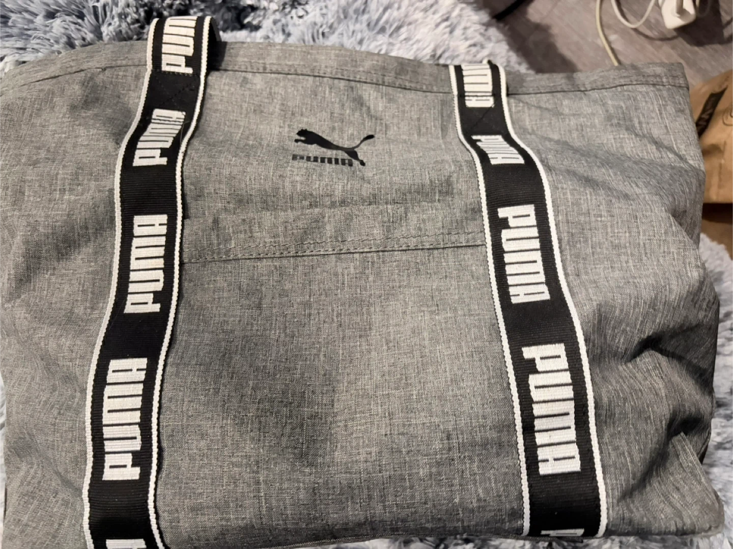 Puma Grey Tote Bag