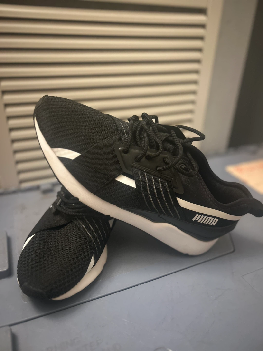 Puma Black Athletic Shoes