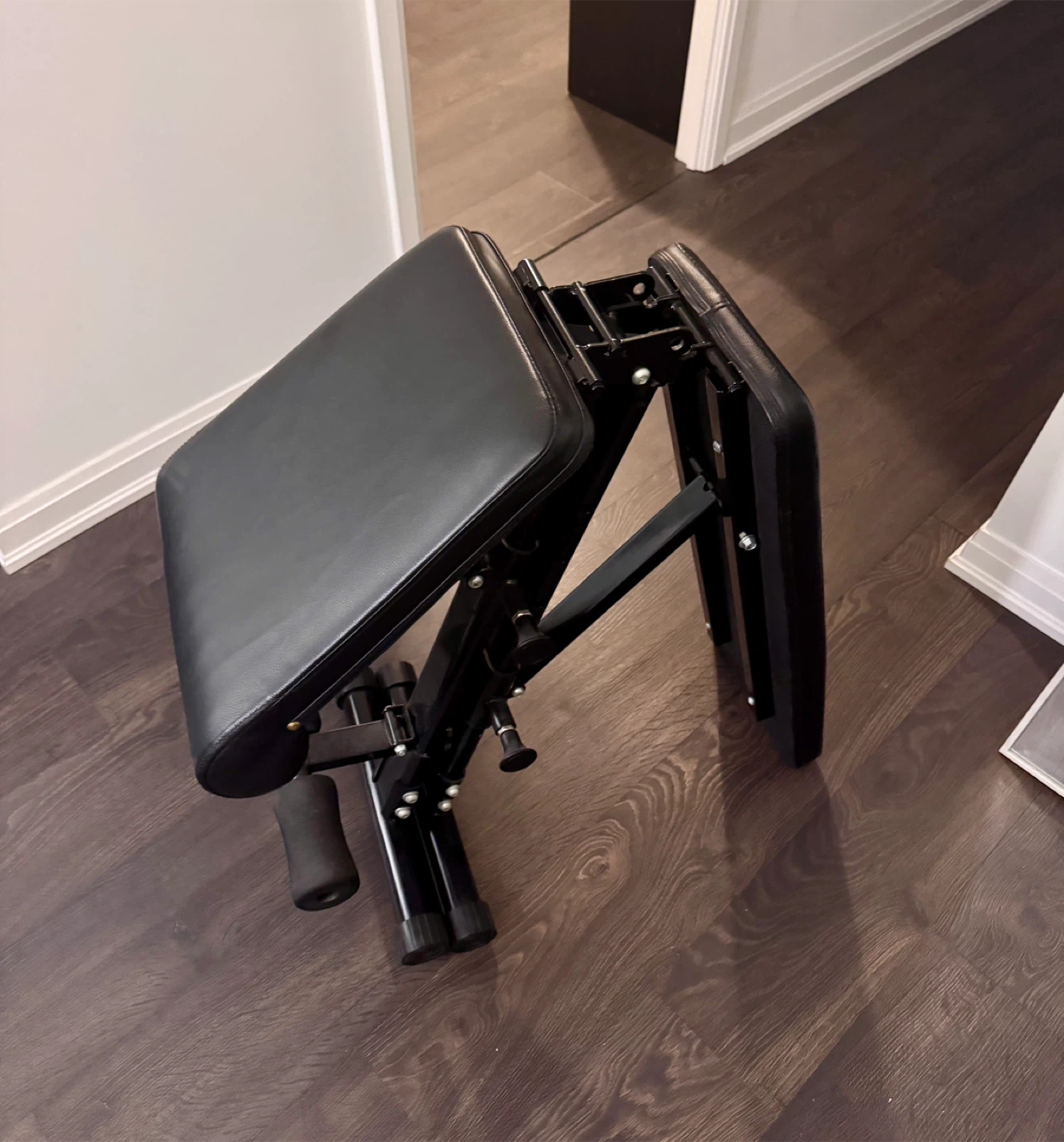 Adjustable dumbbell set with stand and bench - photo 4