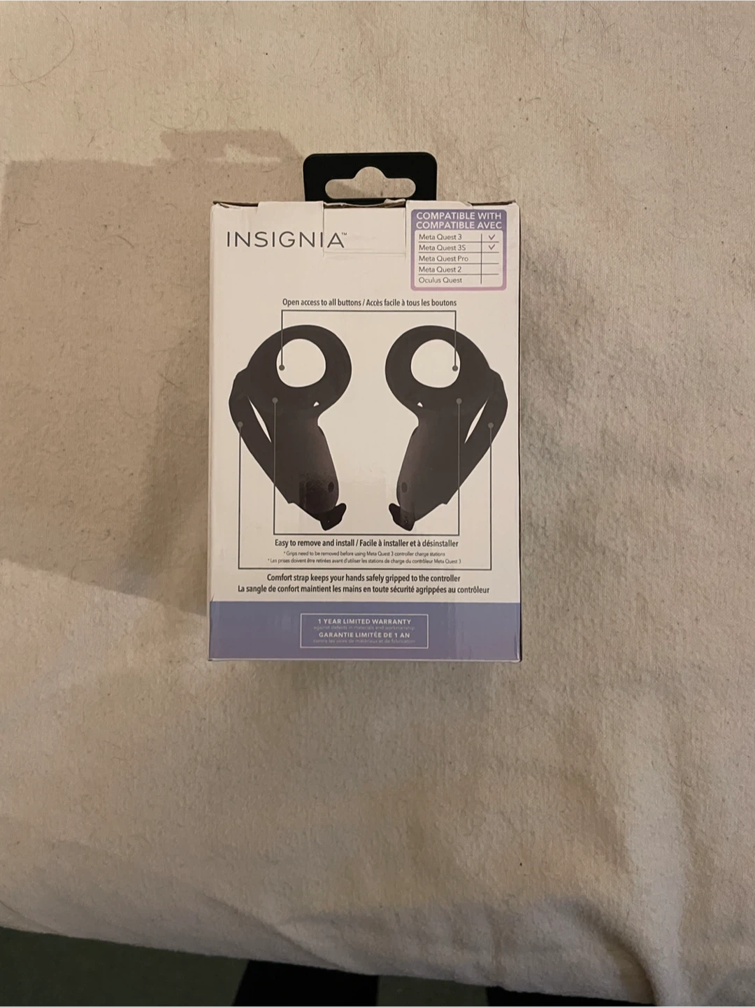 Insignia Performance Grips + Straps for Meta Quest 3 & 3S - photo 3