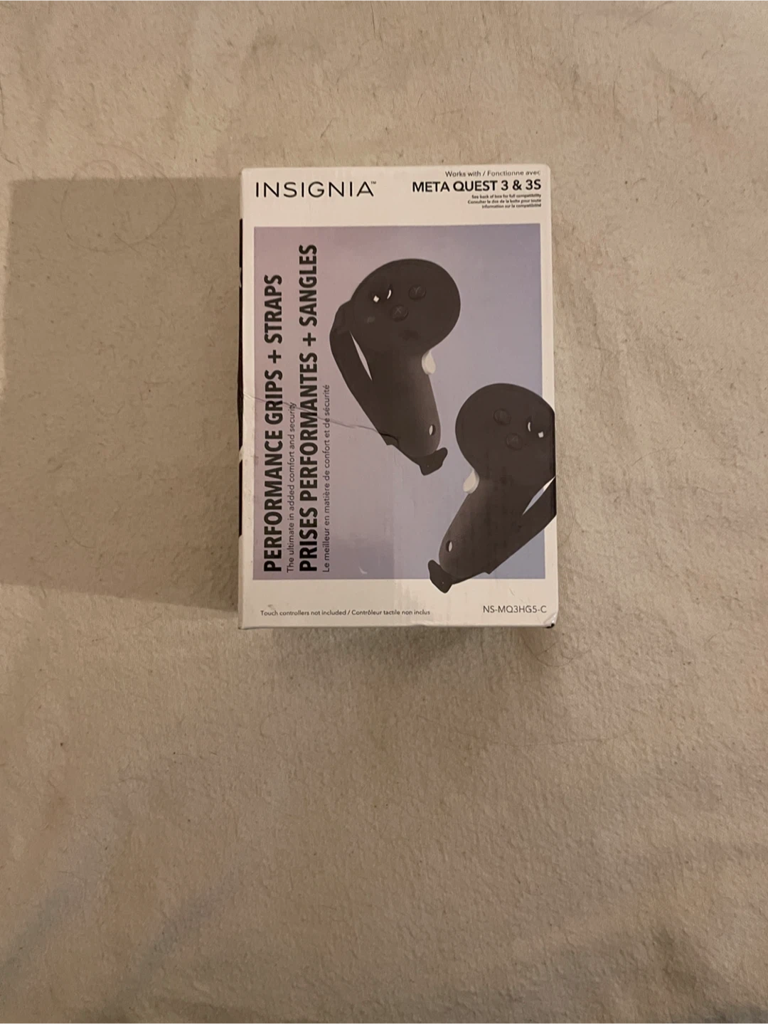 Insignia Performance Grips + Straps for Meta Quest 3 & 3S