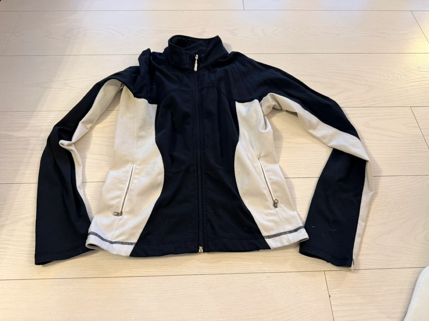 Lululemon Black & White Track Jacket