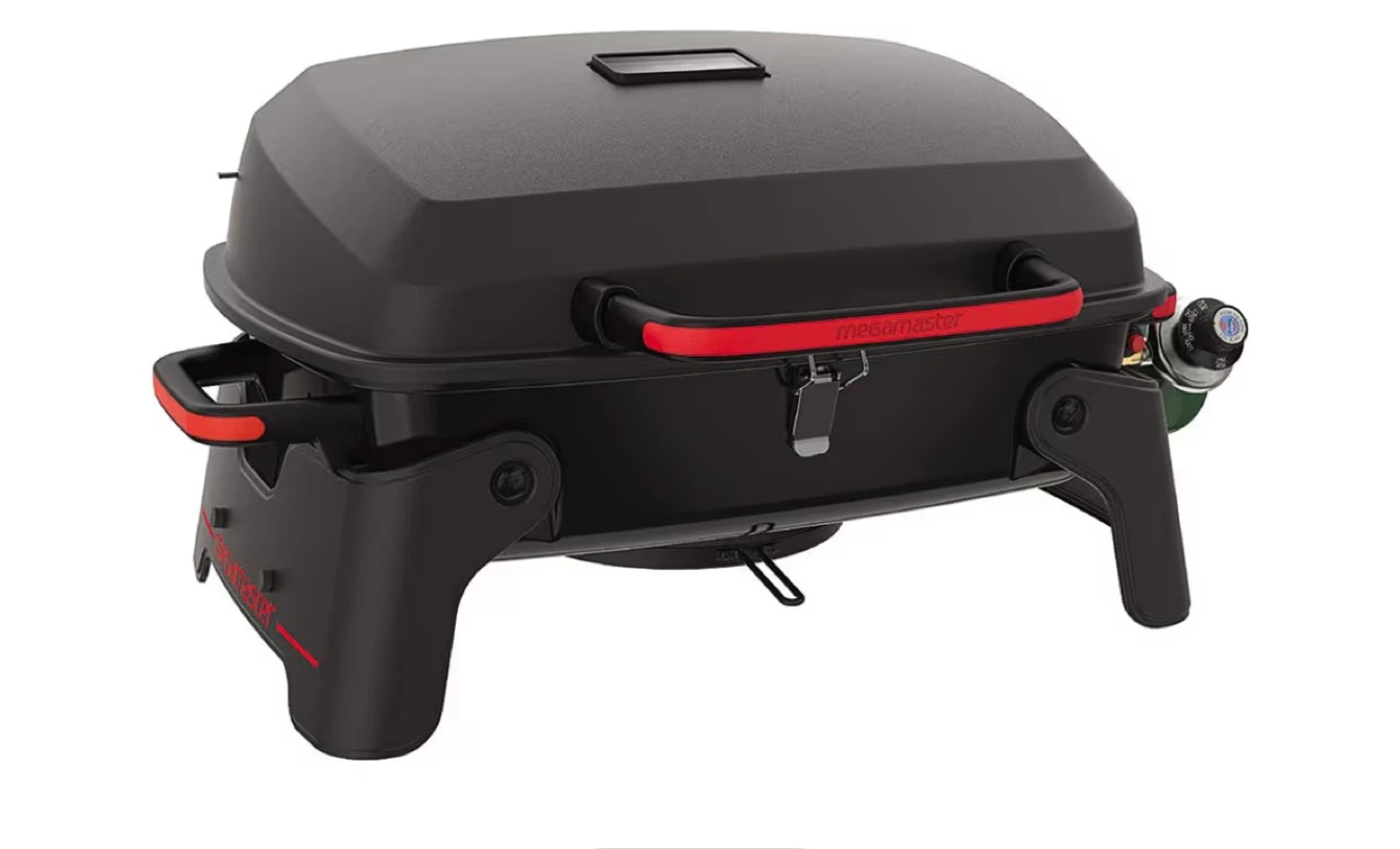 Megamaster 820-0065C Propane Gas Grill, Red + Black