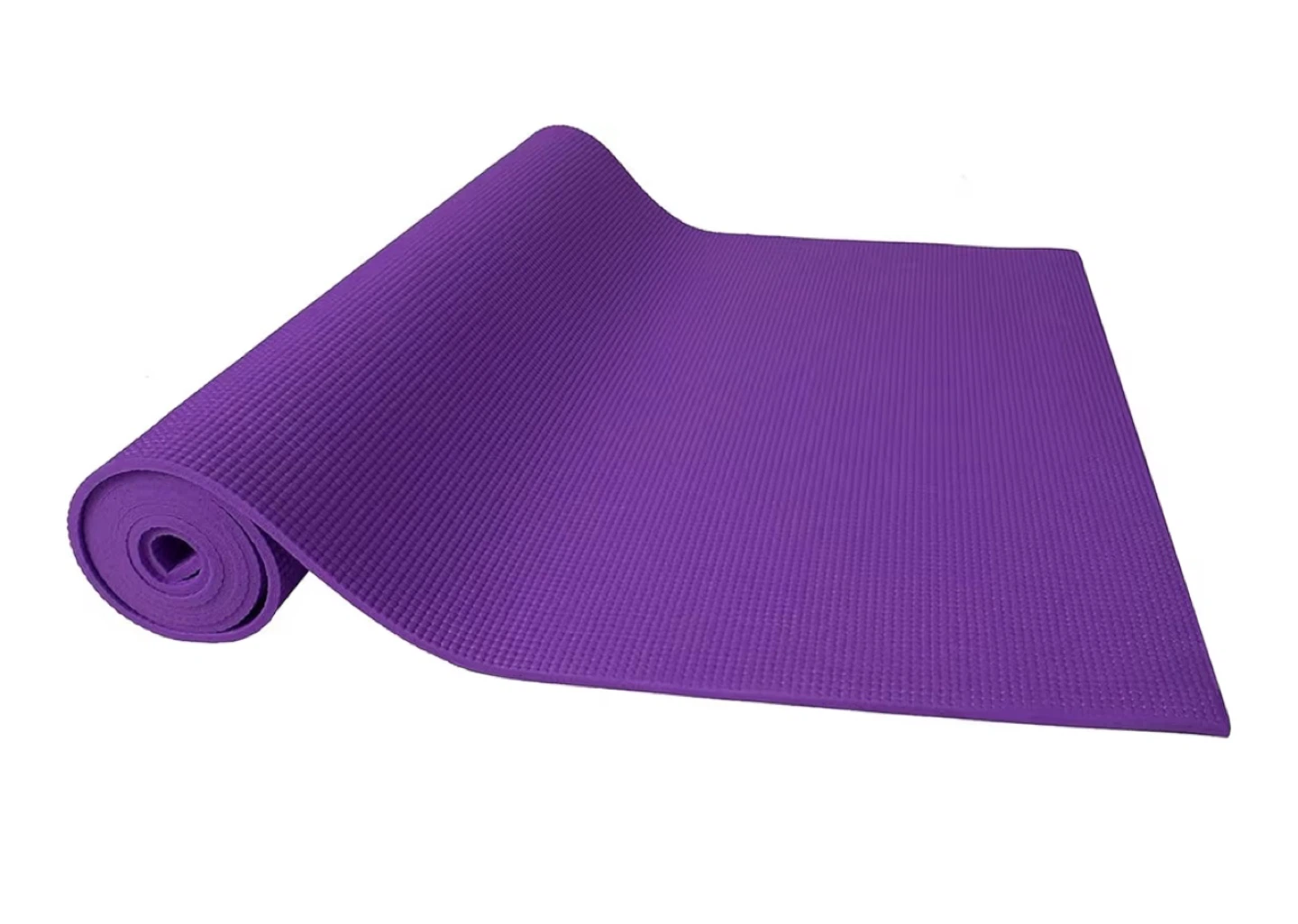 BalanceFrom Purple 1/4-Inch High Density Exercise Yoga Mat - photo 2