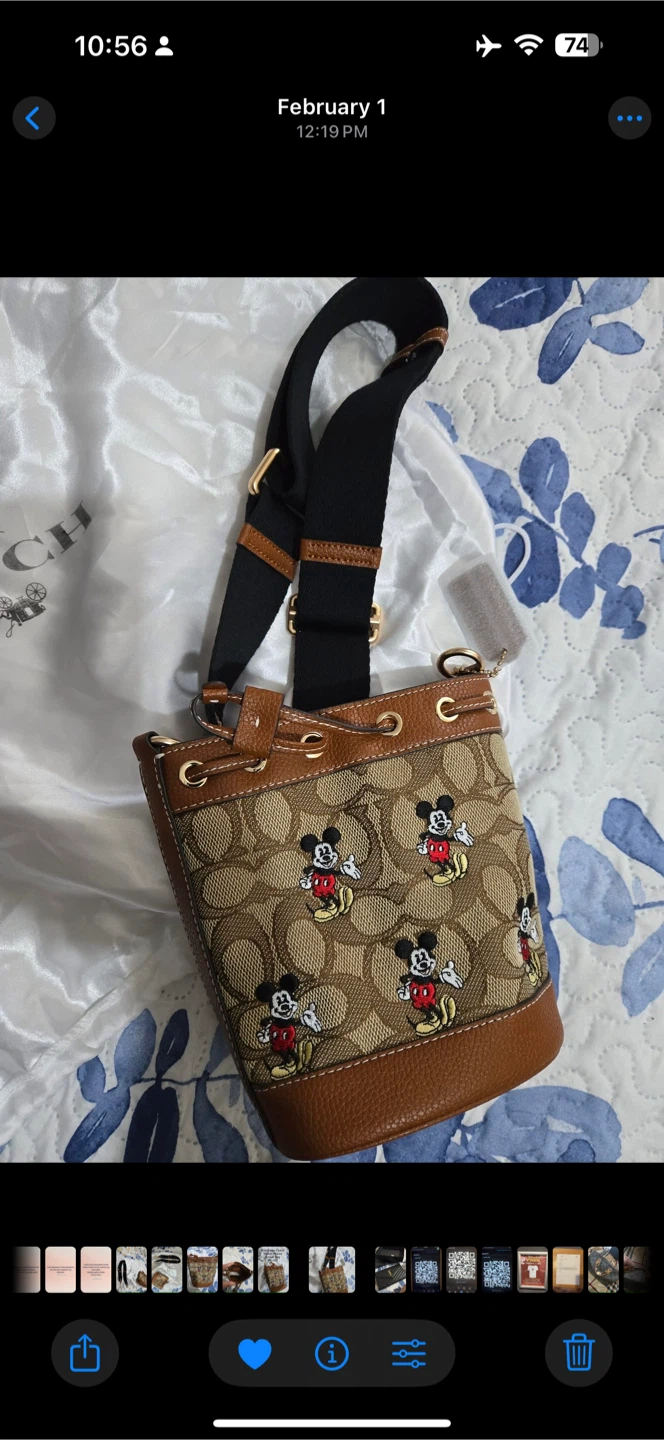 Coach Mickey Mouse Bucket Bag - photo 2