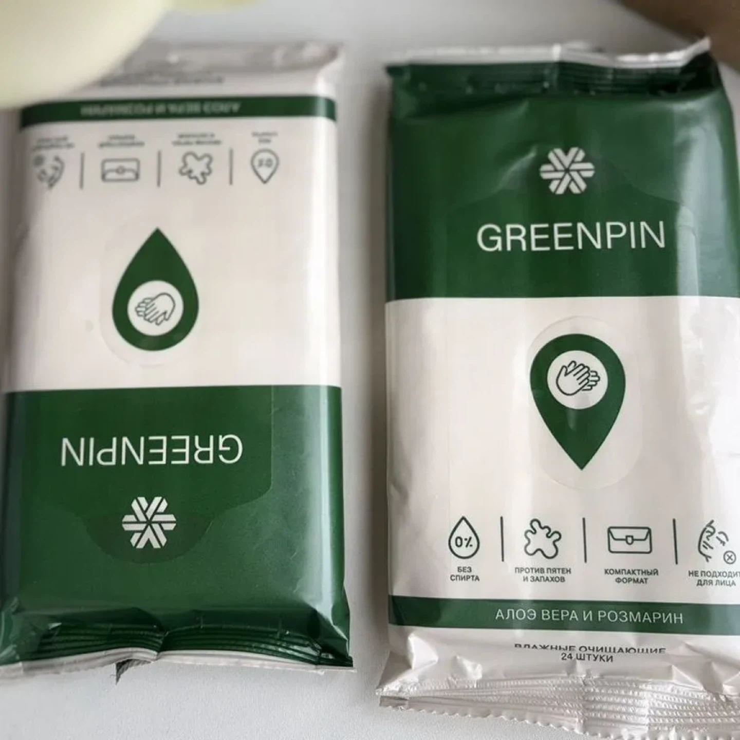 GREENPIN Eco Wet Cleansing Wipes - 24 Count - photo 3