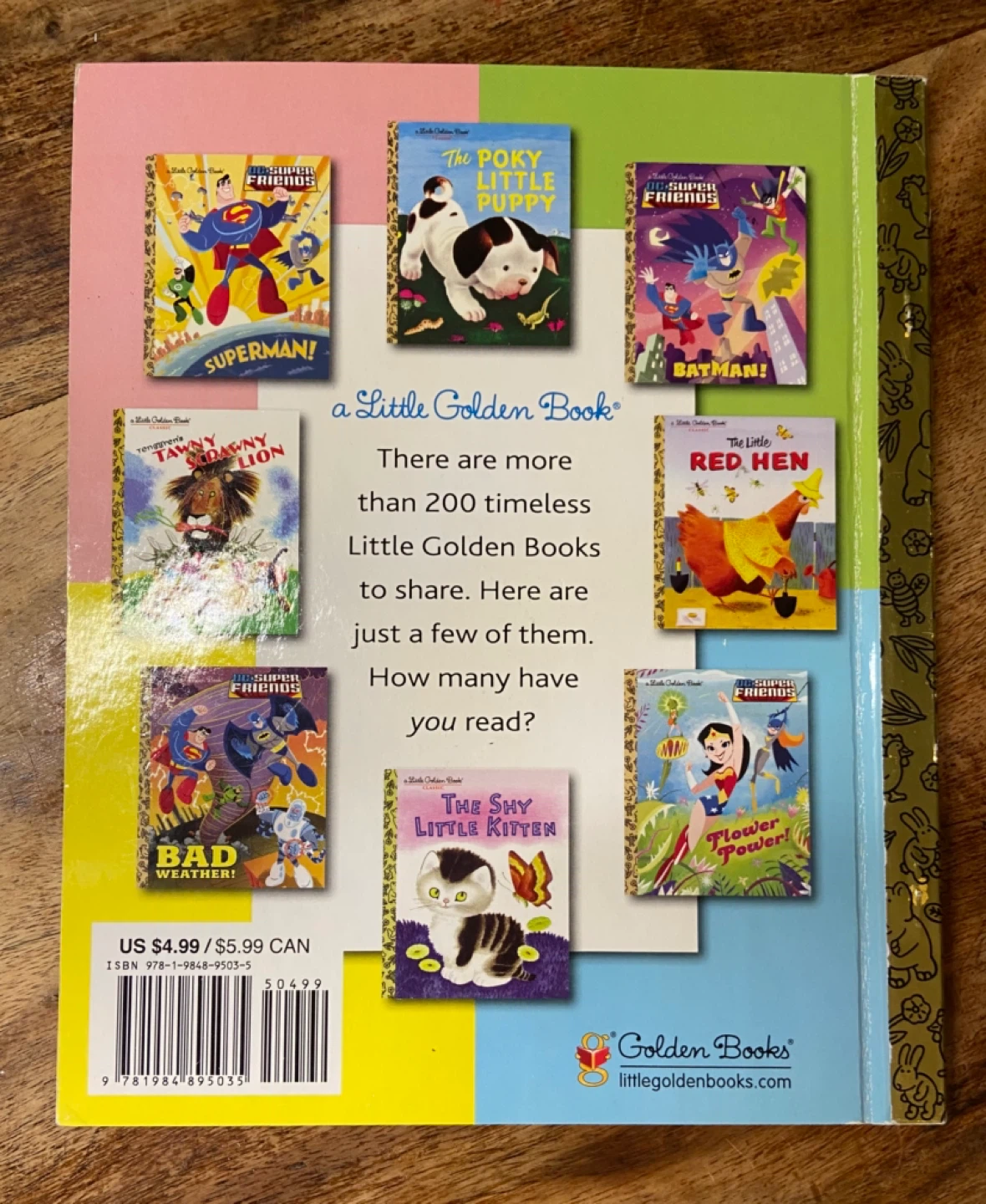 EUC Wonder Woman Little Golden Book - photo 4