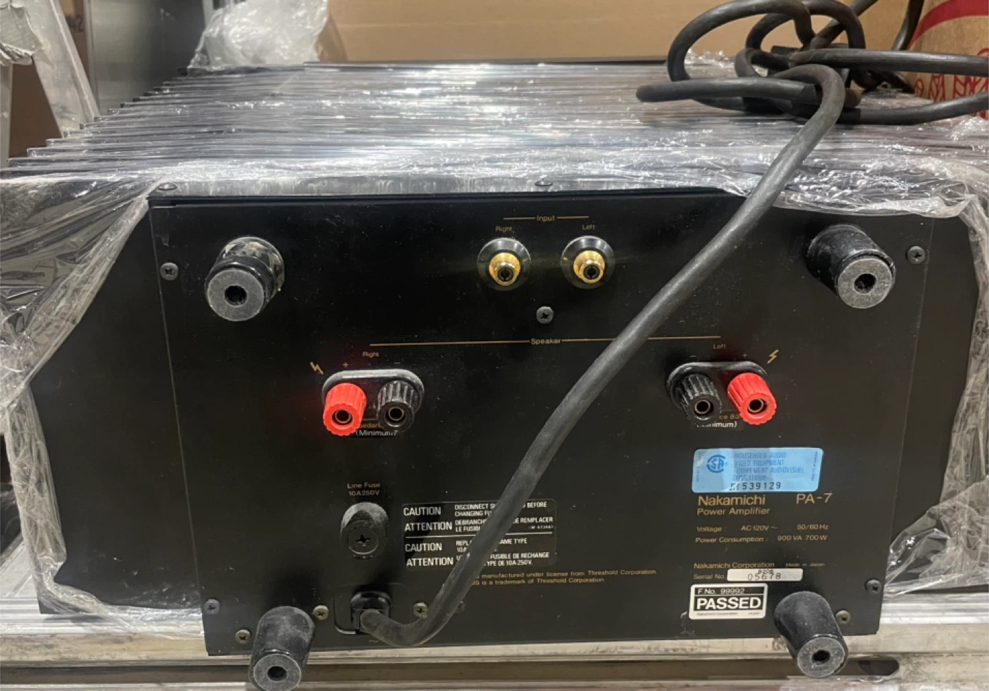 Nakamichi PA-7 power amplifier - photo 3