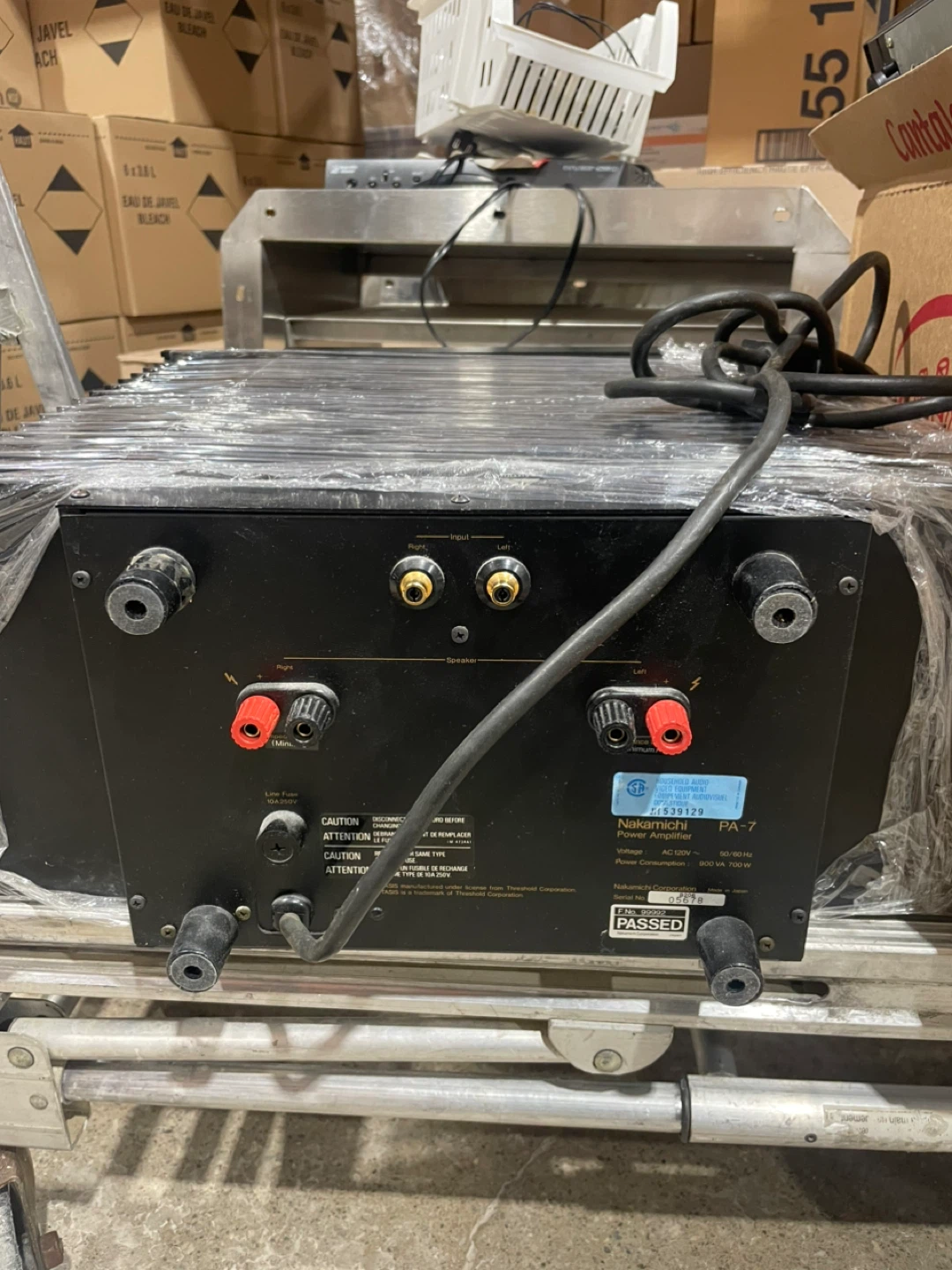 Nakamichi PA-7 power amplifier - photo 4