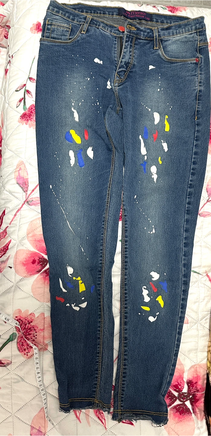 Mentos Low Wash Narrow Leg Jeans - photo 3