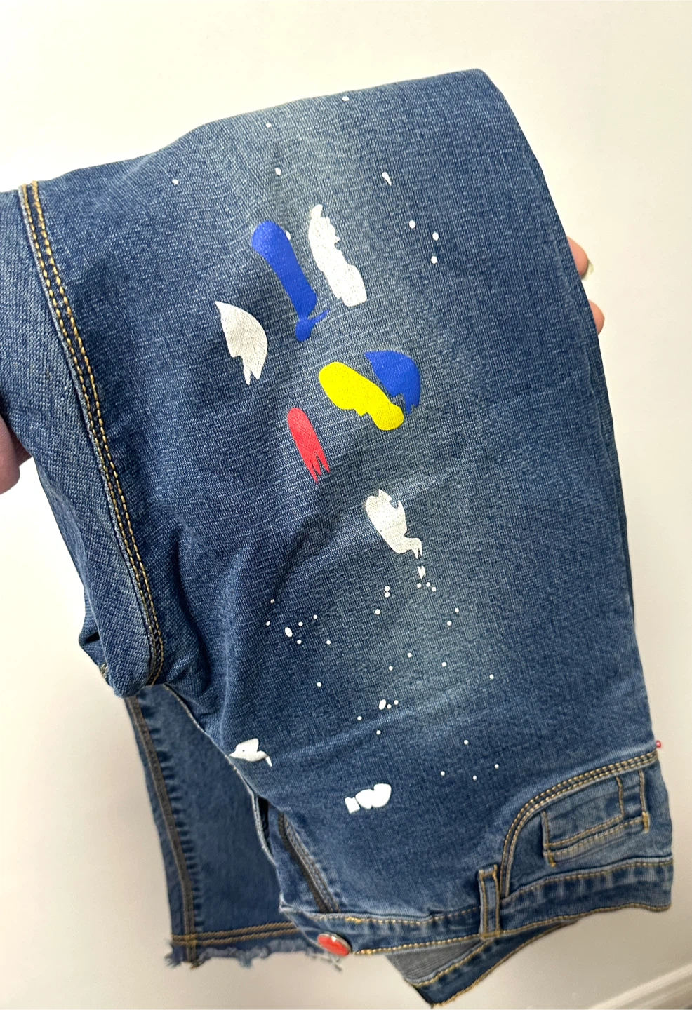 Mentos Low Wash Narrow Leg Jeans