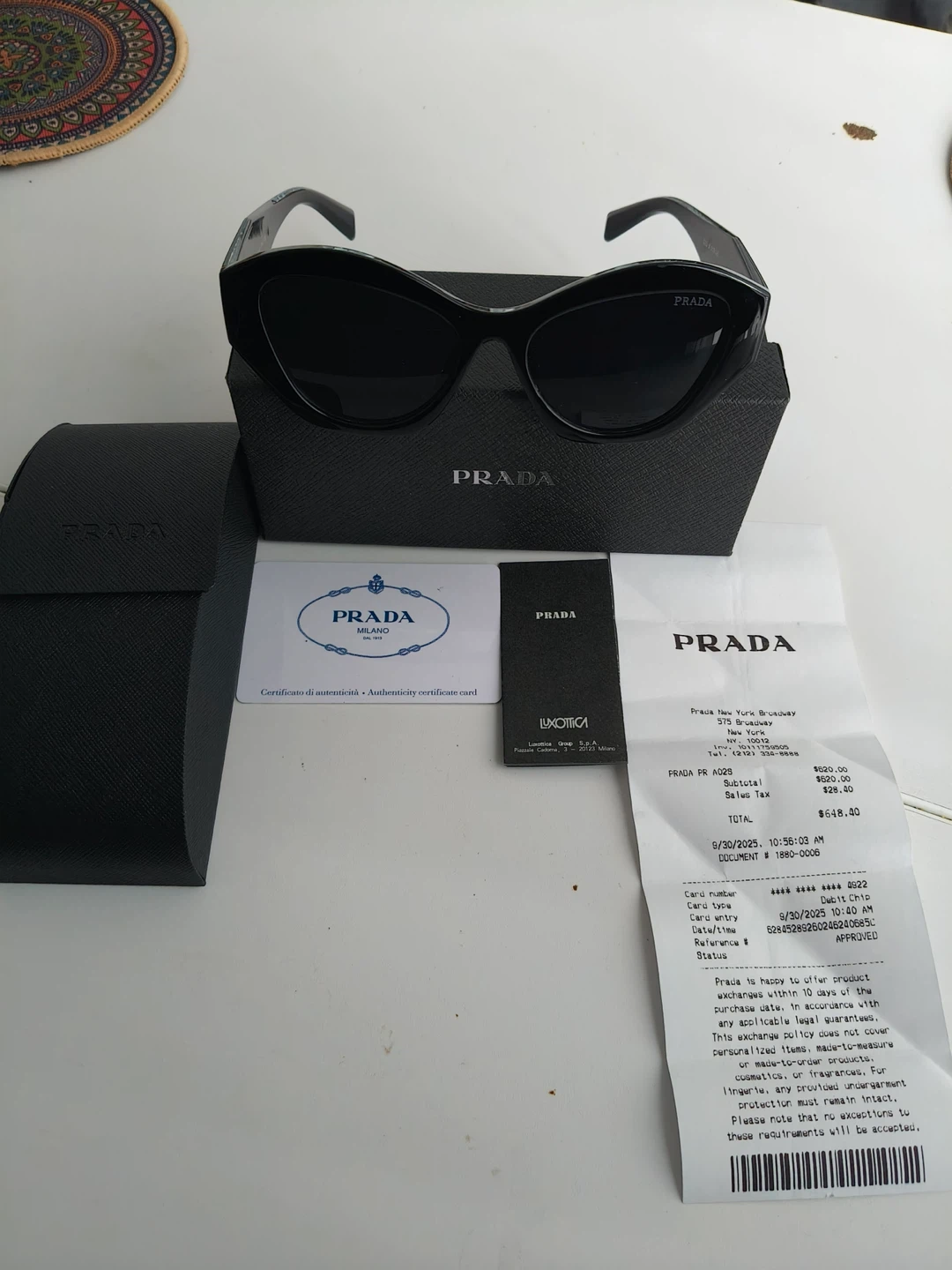 Prada Sunglasses Black - photo 3
