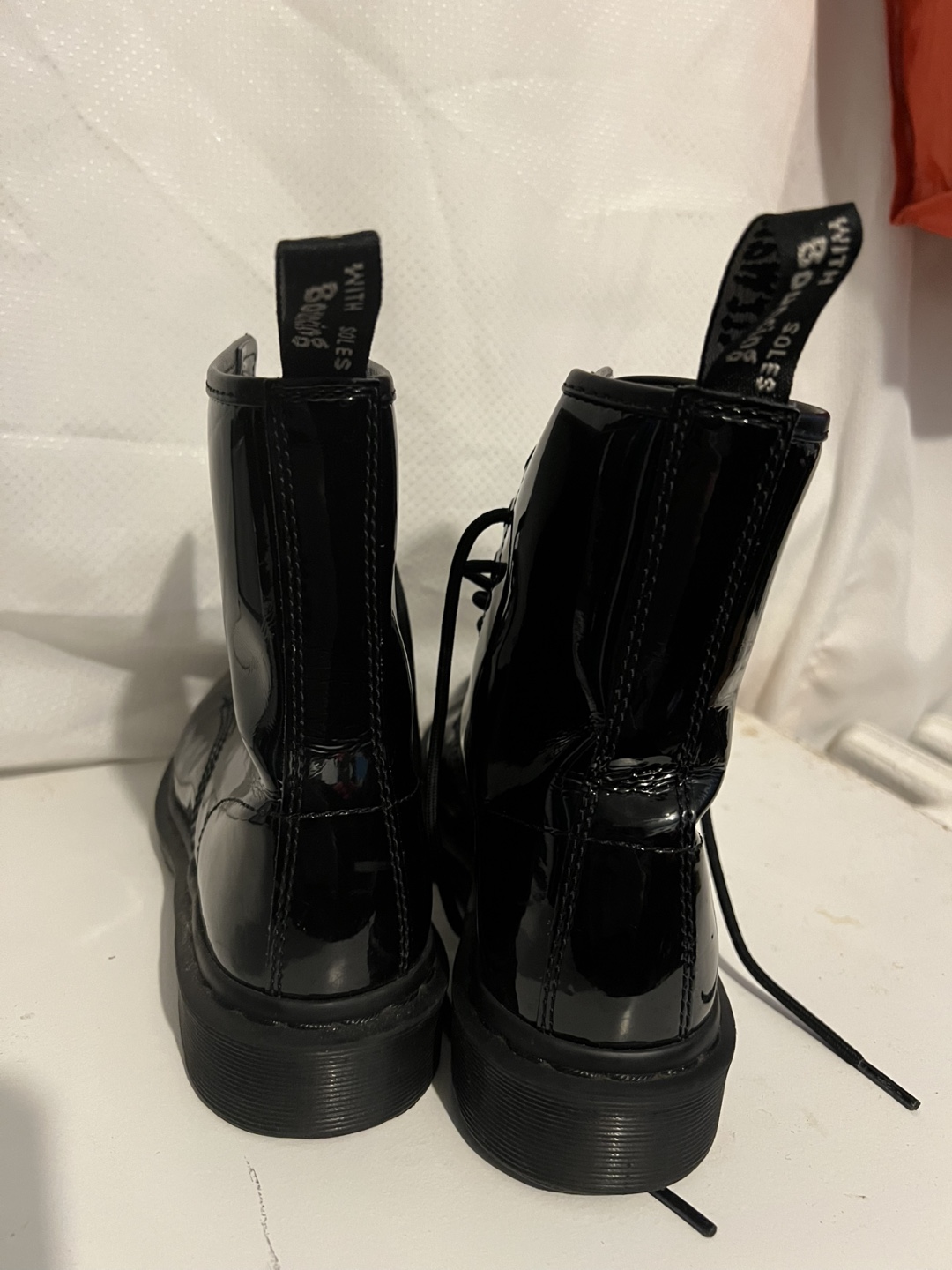 Dr. Martens Black Patent Leather Boots - photo 3