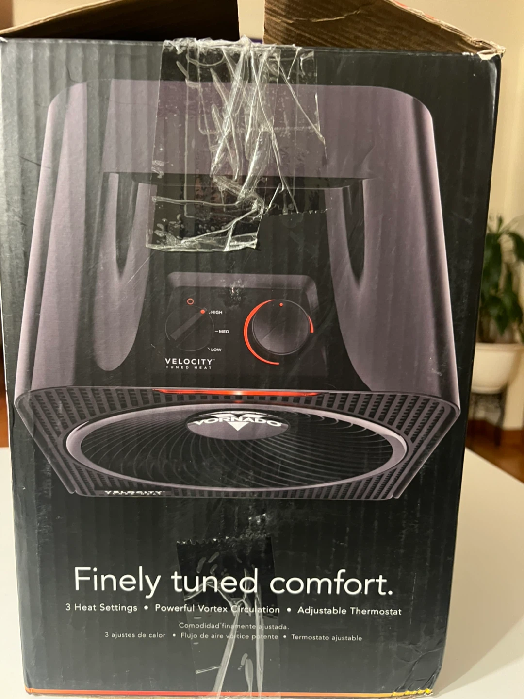 Vornado Velocity 4 Whole Room Heater with Velocity Tuned Heat - photo 5