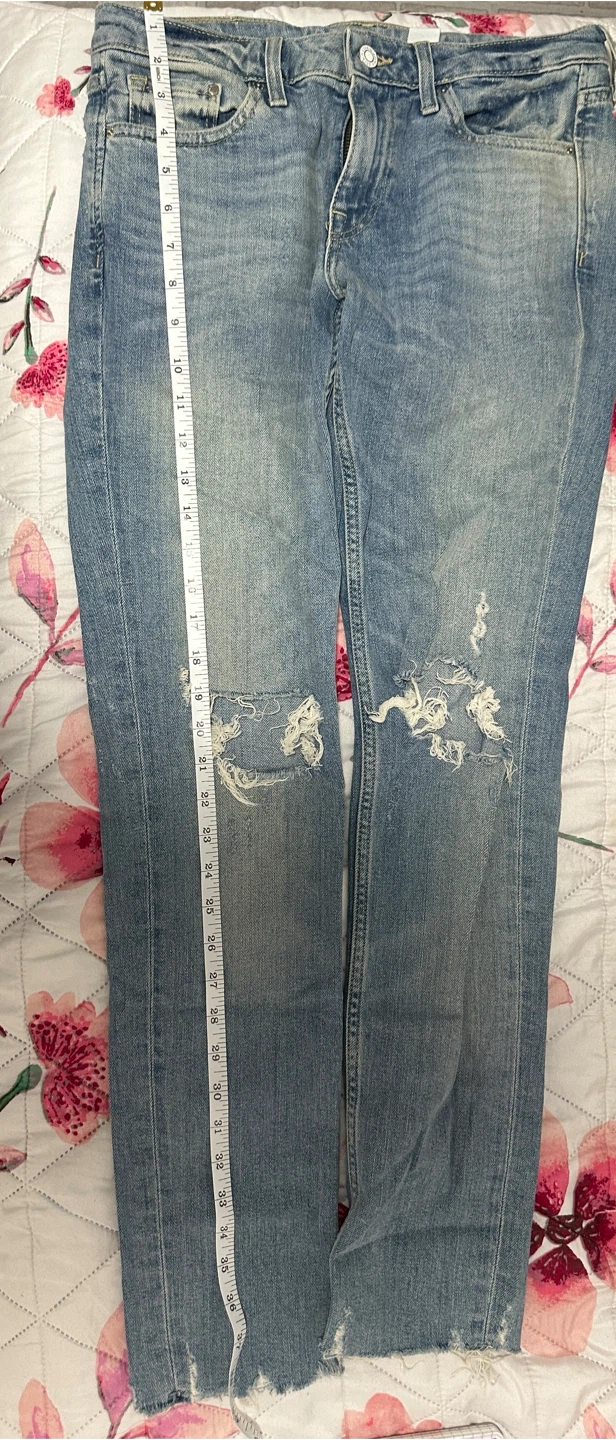 & DENIM Women's Distressed Jeans - photo 2