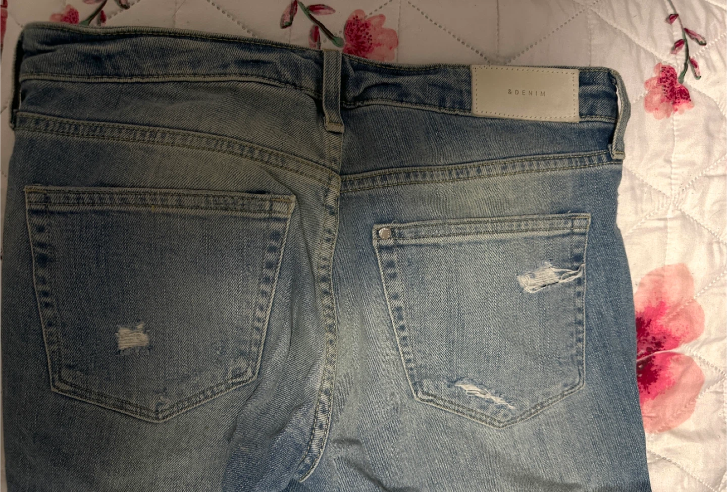 & DENIM Women's Distressed Jeans - photo 5