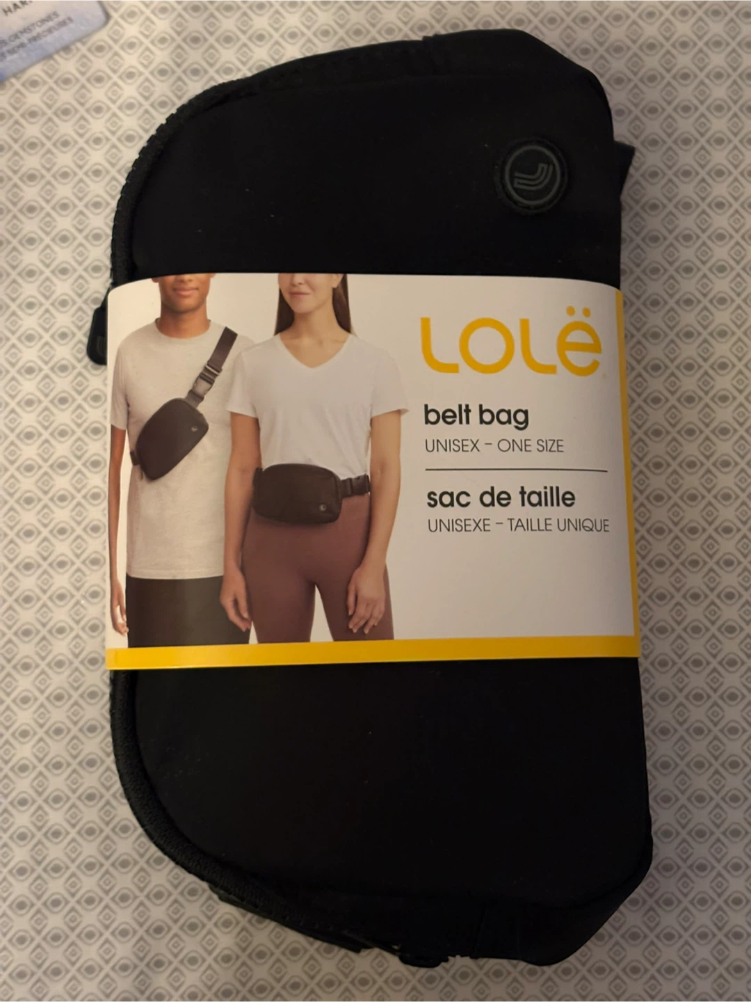 Lole Belt Bag - Unisex One Size - Black