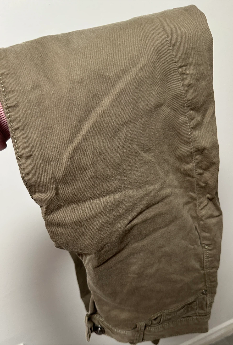 George Slim Fit Regular Rise High Back Khakis Size 34x32 - photo 4