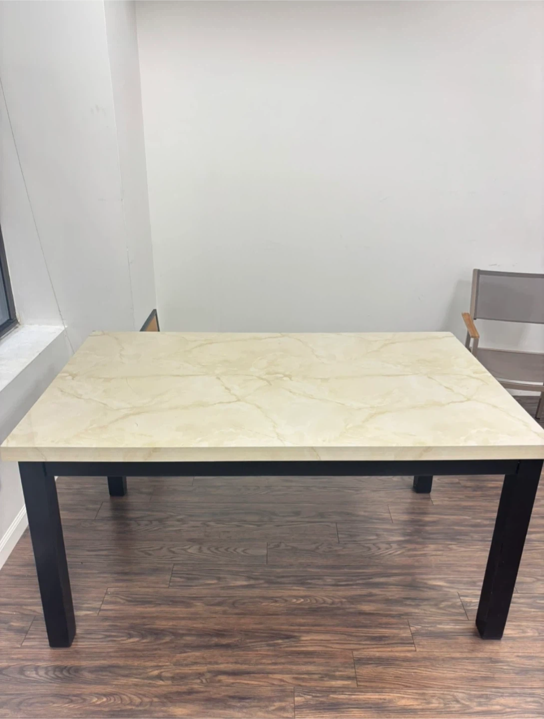 Marble (faux) Top Dining Table - photo 3
