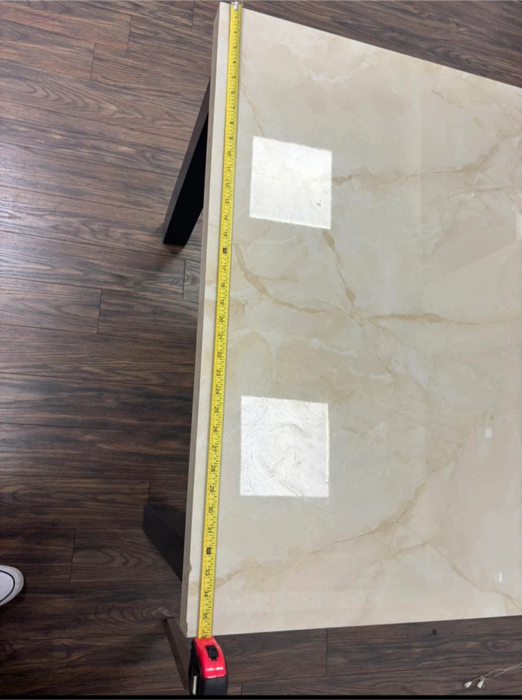 Marble (faux) Top Dining Table