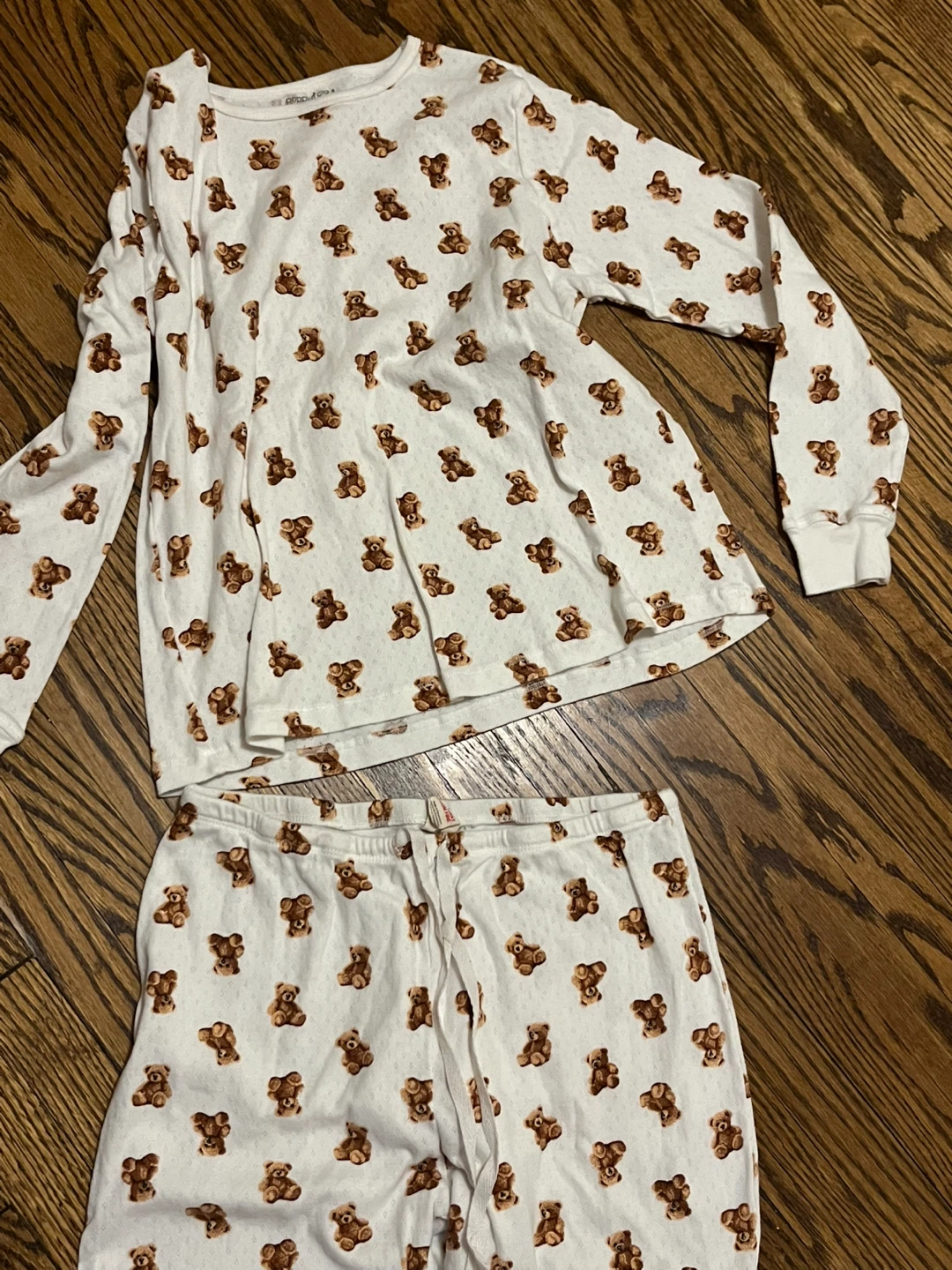 Poppy & Clay Organic Cotton Teddy Bear Pajama Set - photo 3