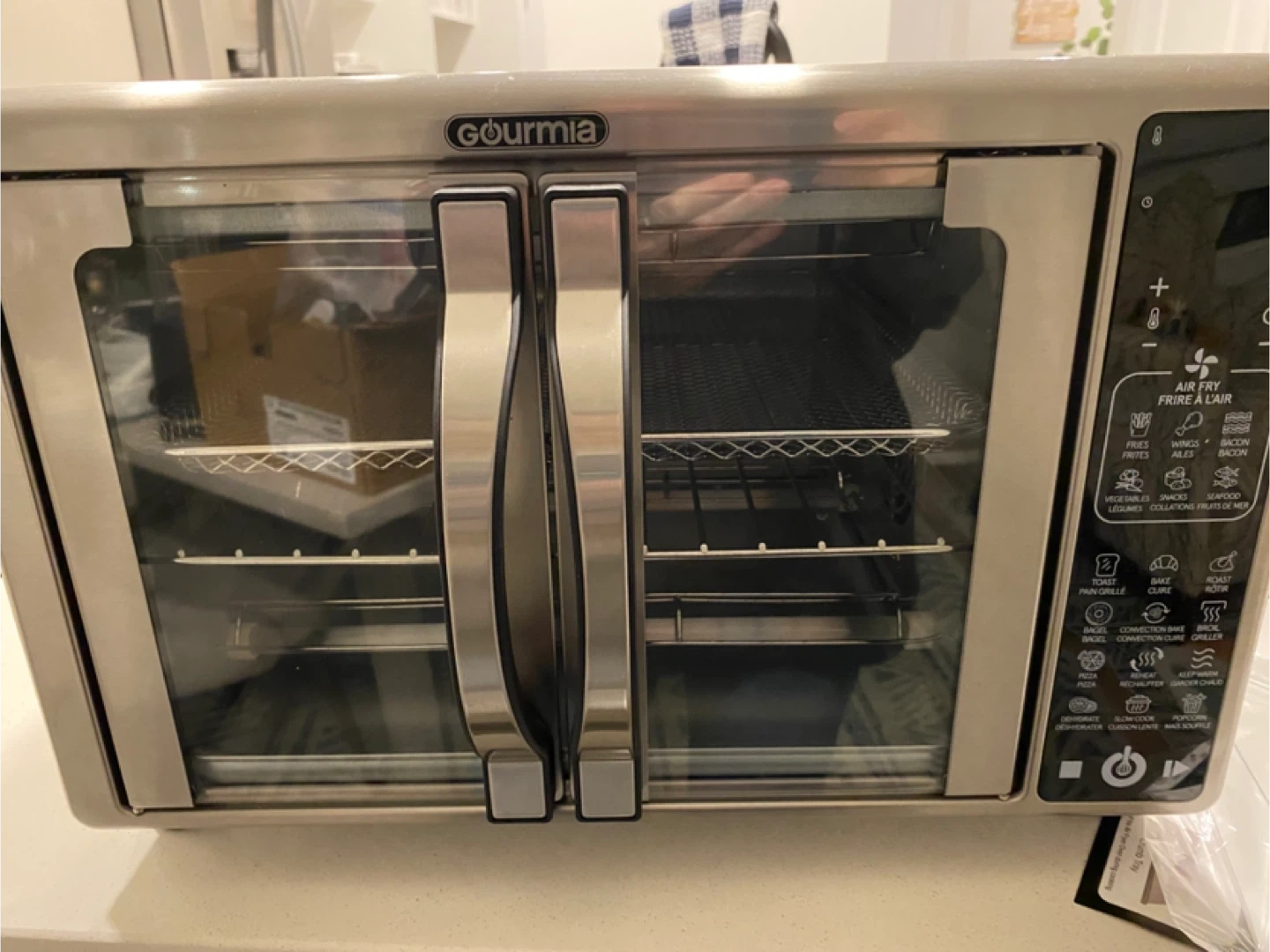Gourmia Digital Air Fryer Toaster Oven GTF7465 - photo 5