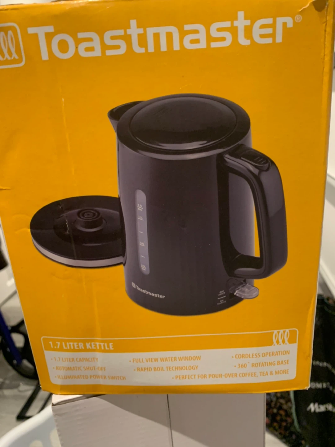 BNIB Toastmaster Electric Kettle - photo 2