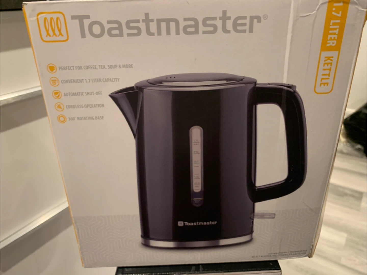 BNIB Toastmaster Electric Kettle