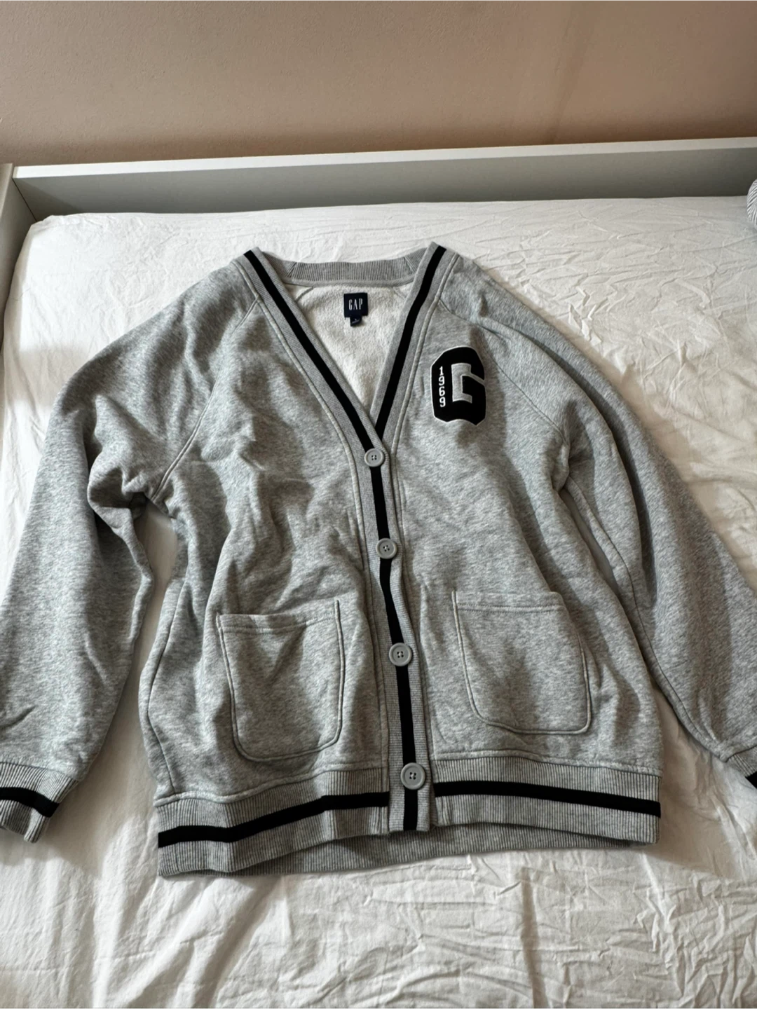 GAP Grey Cardigan Size S
