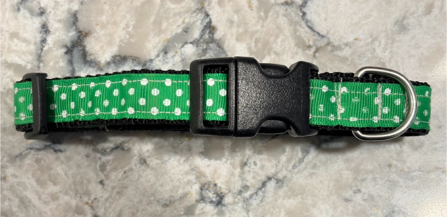 Plastic Clip Dog Collars (Size S) ($4 each) - photo 2