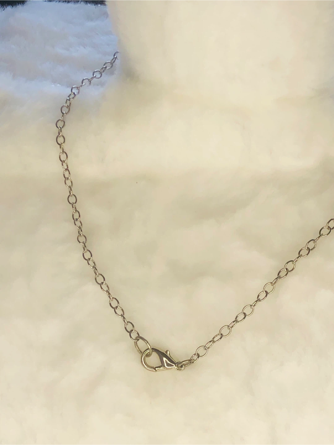 Stained Glass Square Pendant Necklace - photo 4