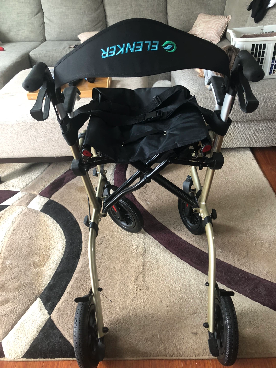 ELENKER Walker/Rollator with Seat - photo 2