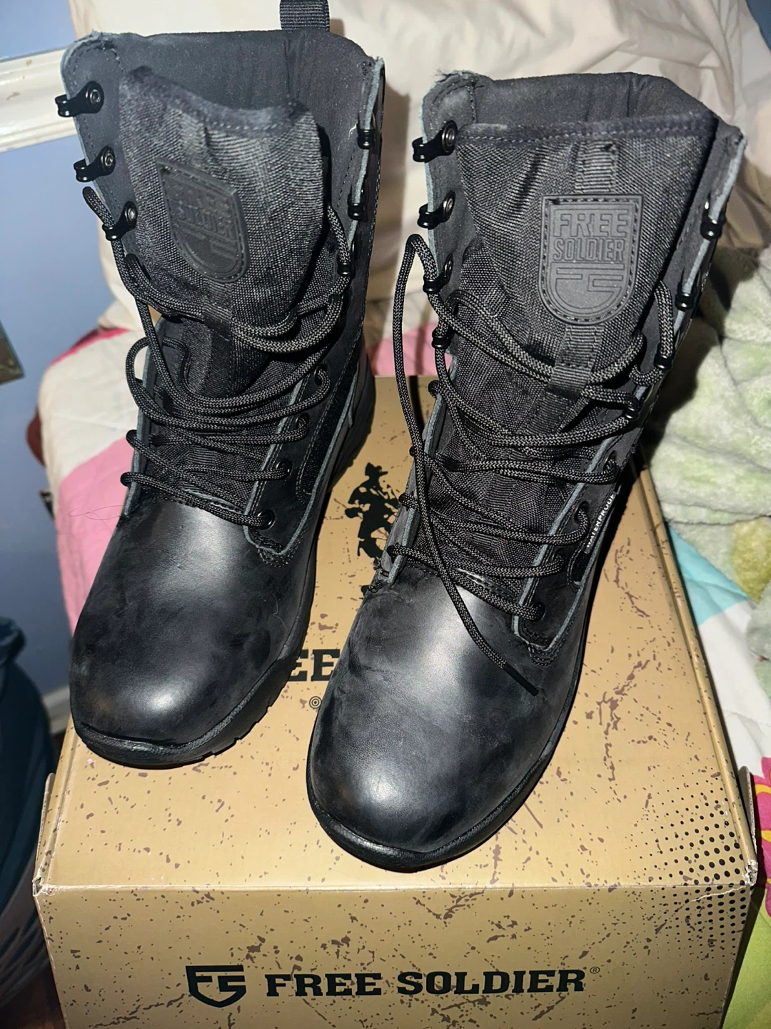 Free Soldier Black Tactical Boots - photo 2