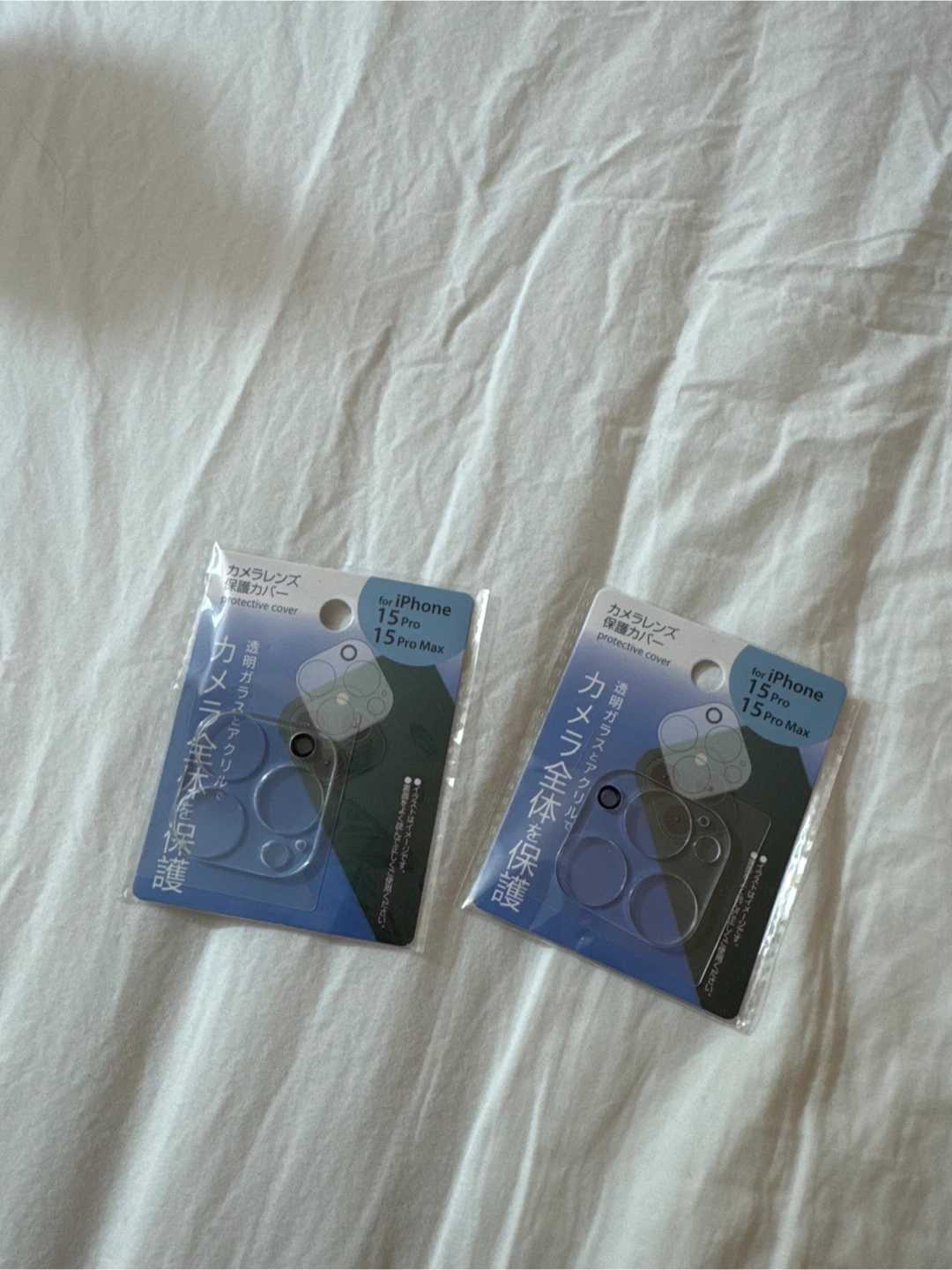 iPhone 15 Pro / 15 Pro Max Camera Lens Protective Covers