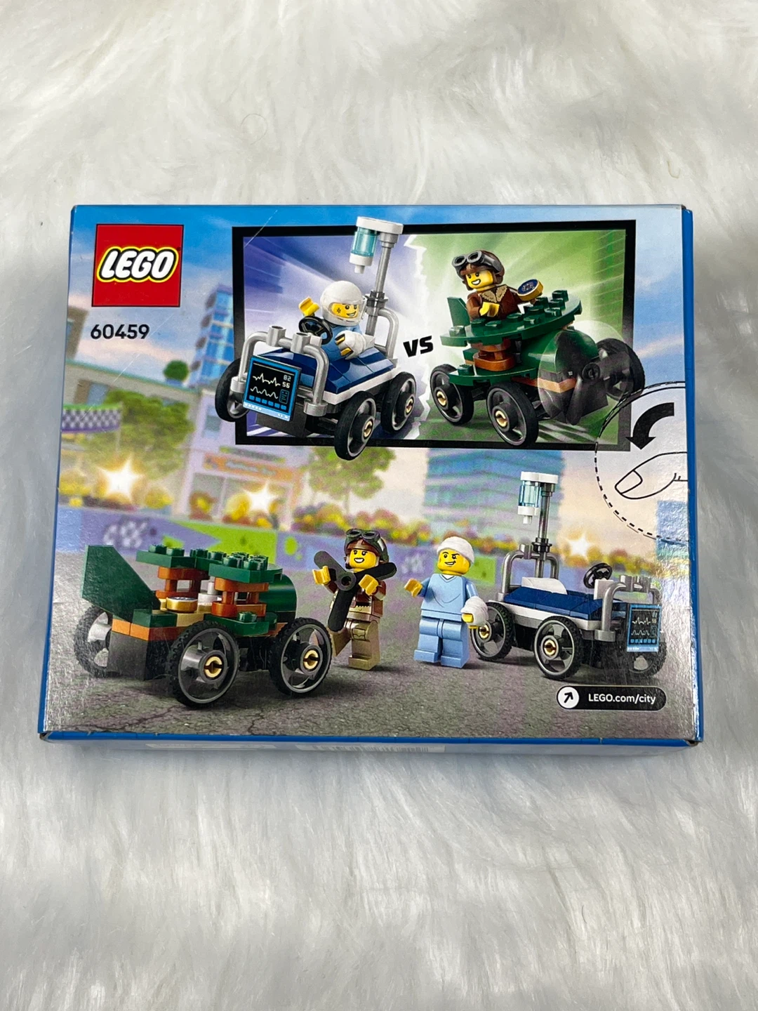 LEGO City Airplane vs. Hospital Bed Building Toy Set 60459 - photo 2