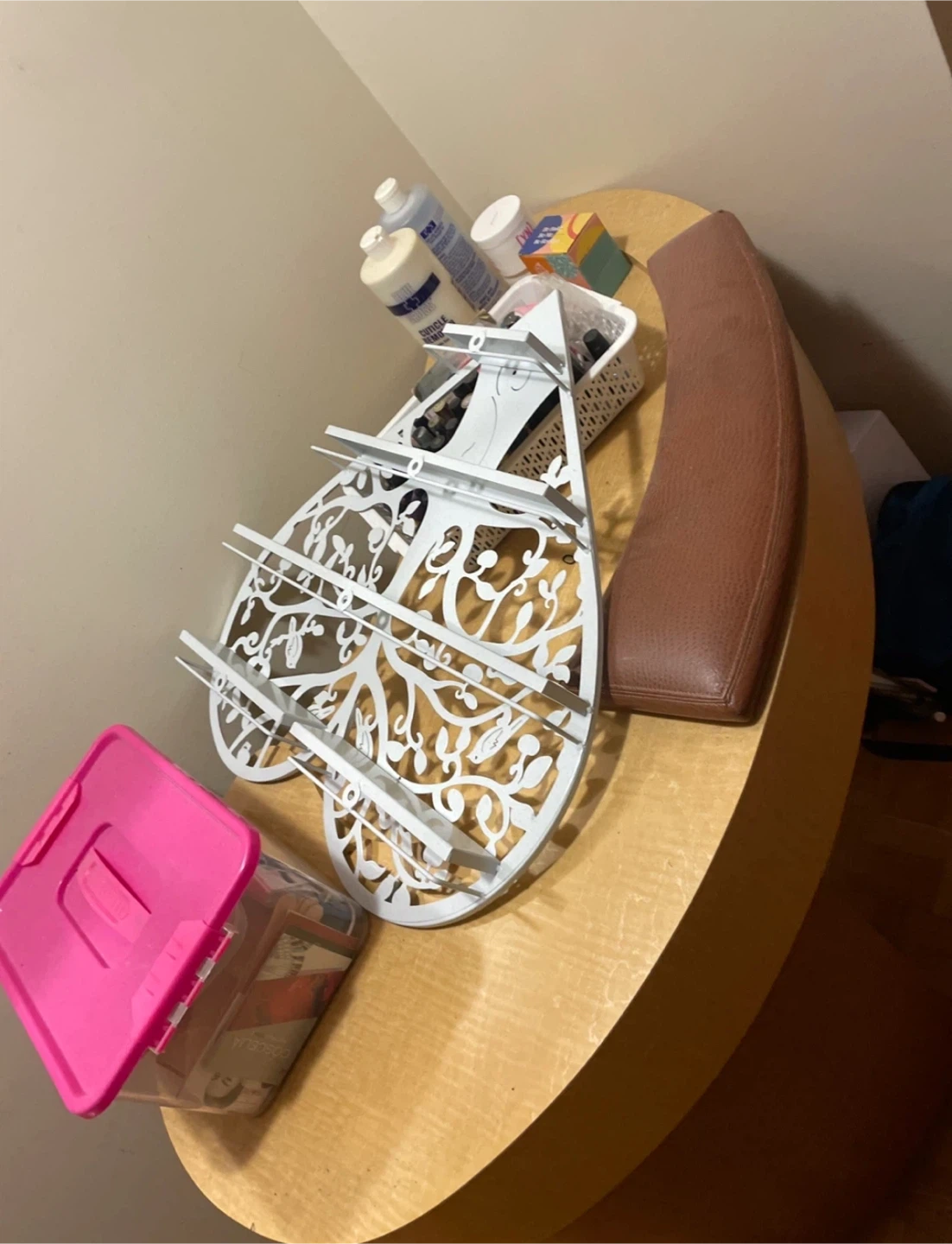 Professional nail tech table