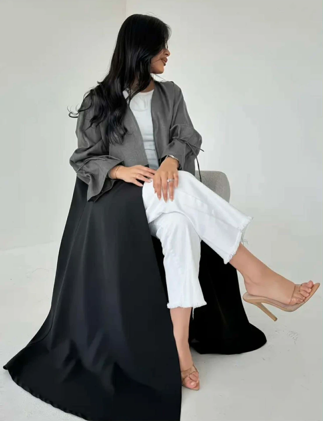 Women's Two-Tone Abaya