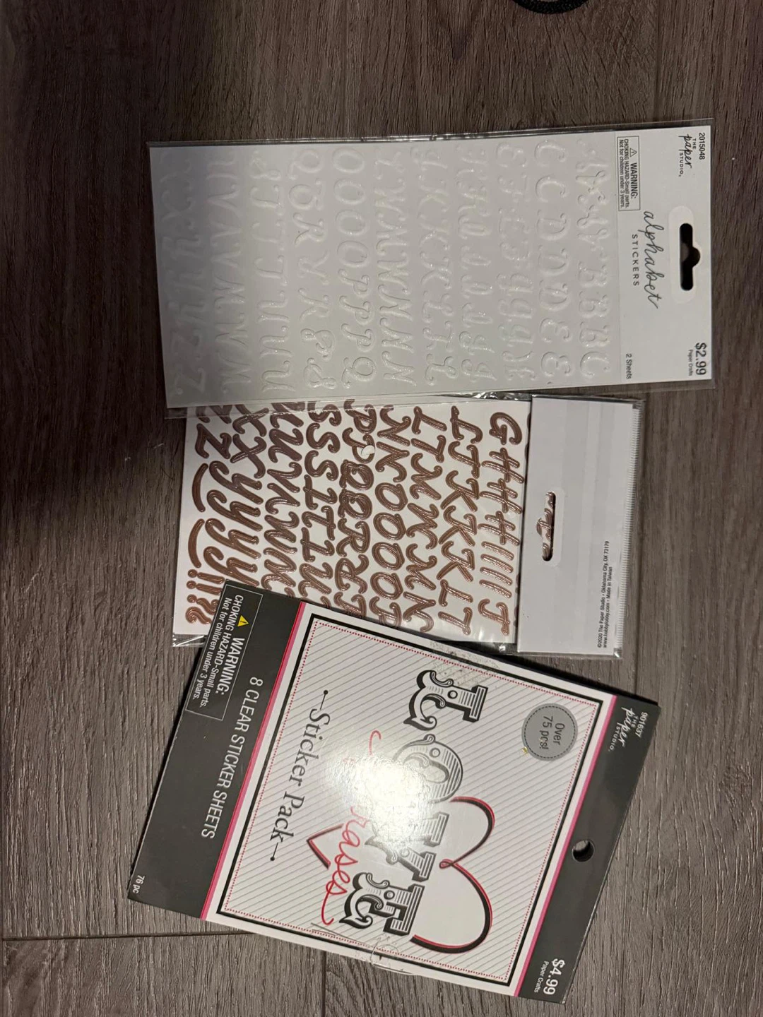 Alphabet & Love Stickers Set