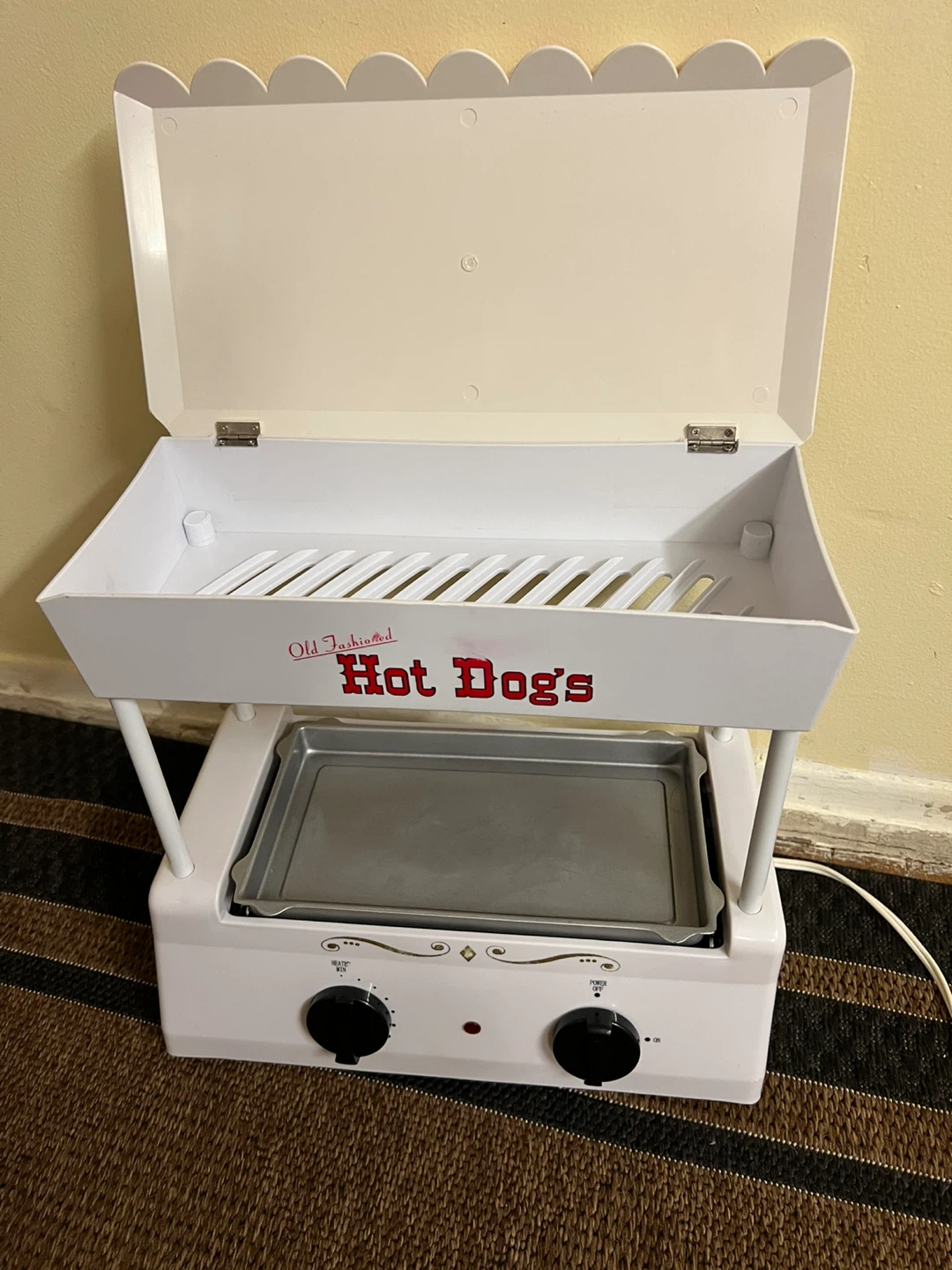 Old Fashioned Hot Dog Steamer and Roller Grill - photo 3