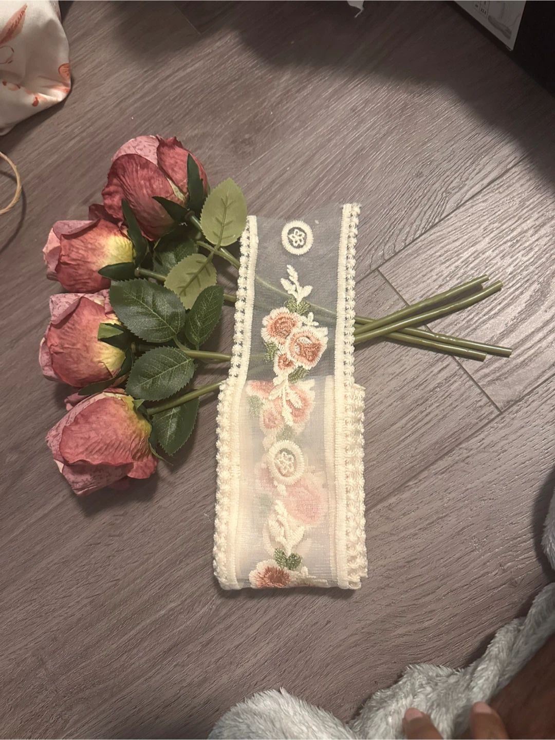Decorative Floral Lace Ribbon