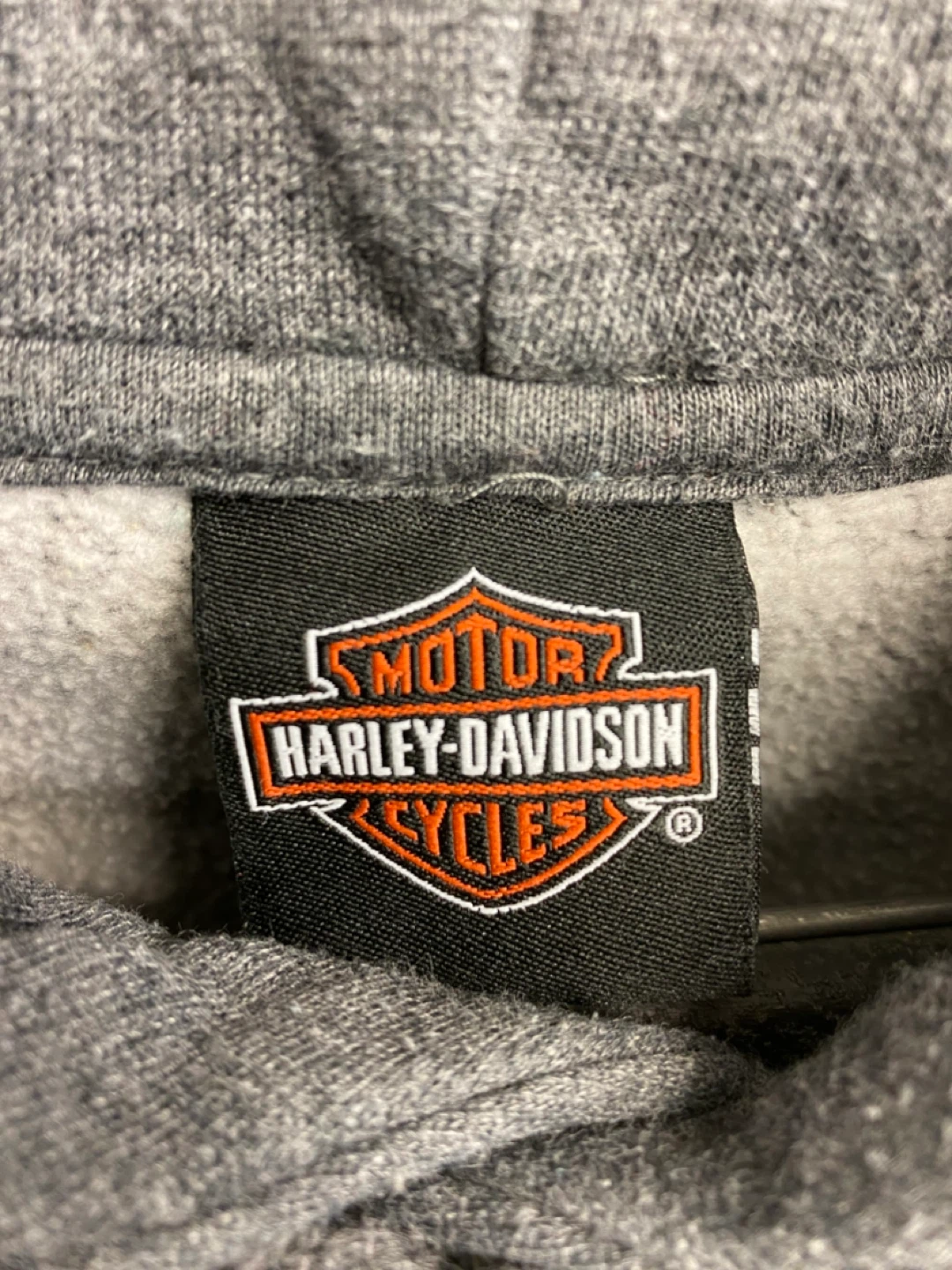 Harley Davidson Charcoal Gray Pullover Hoodie Women’s - M - photo 4