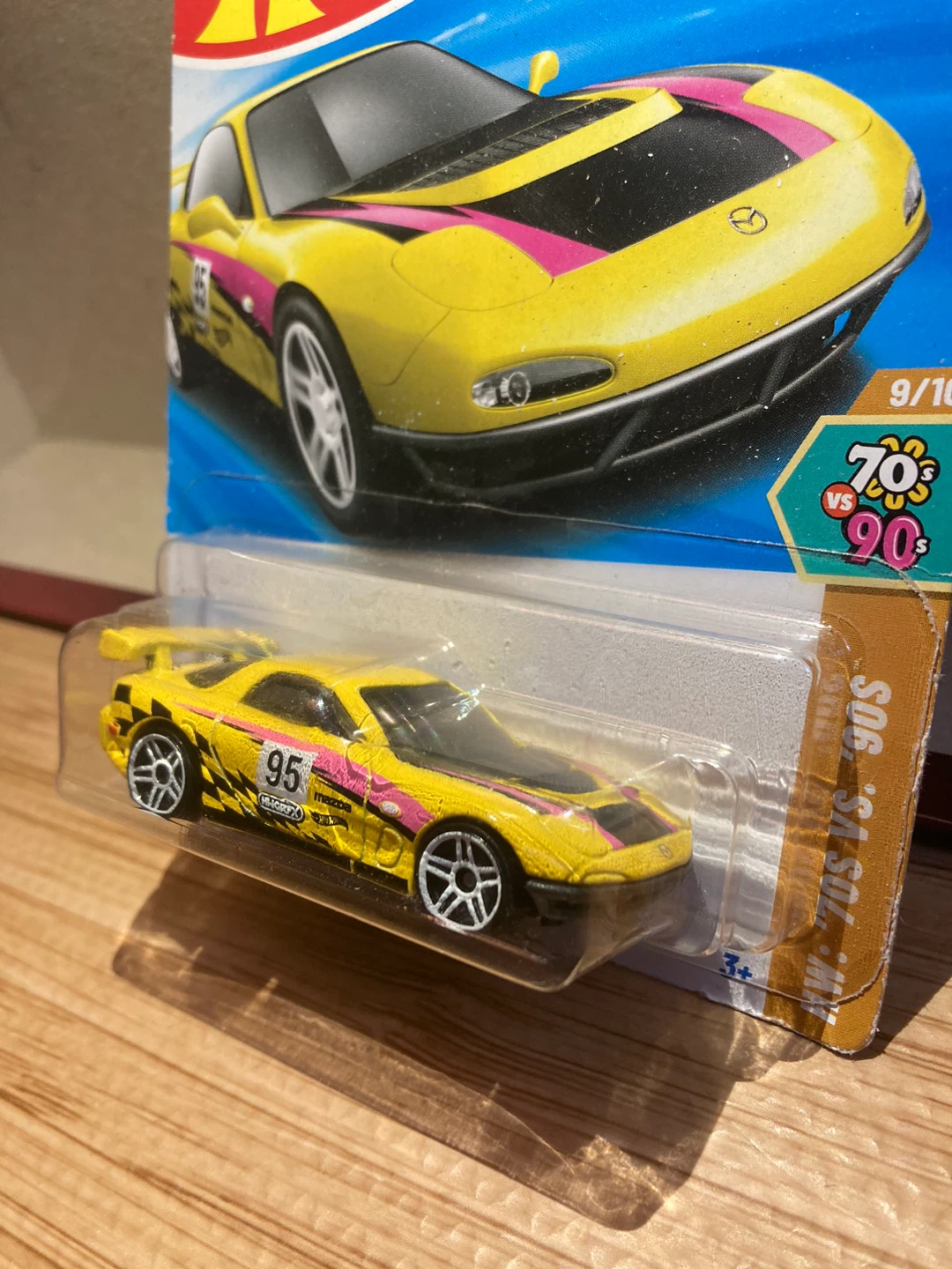 Hot Wheels / 95 Mazda RX-7 Drift / Yellow - photo 2
