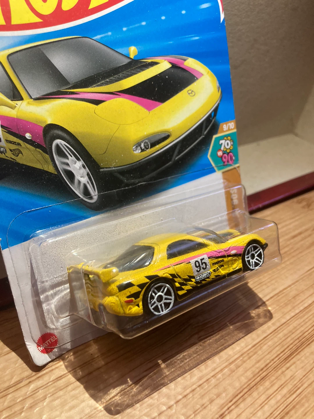 Hot Wheels / 95 Mazda RX-7 Drift / Yellow - photo 3