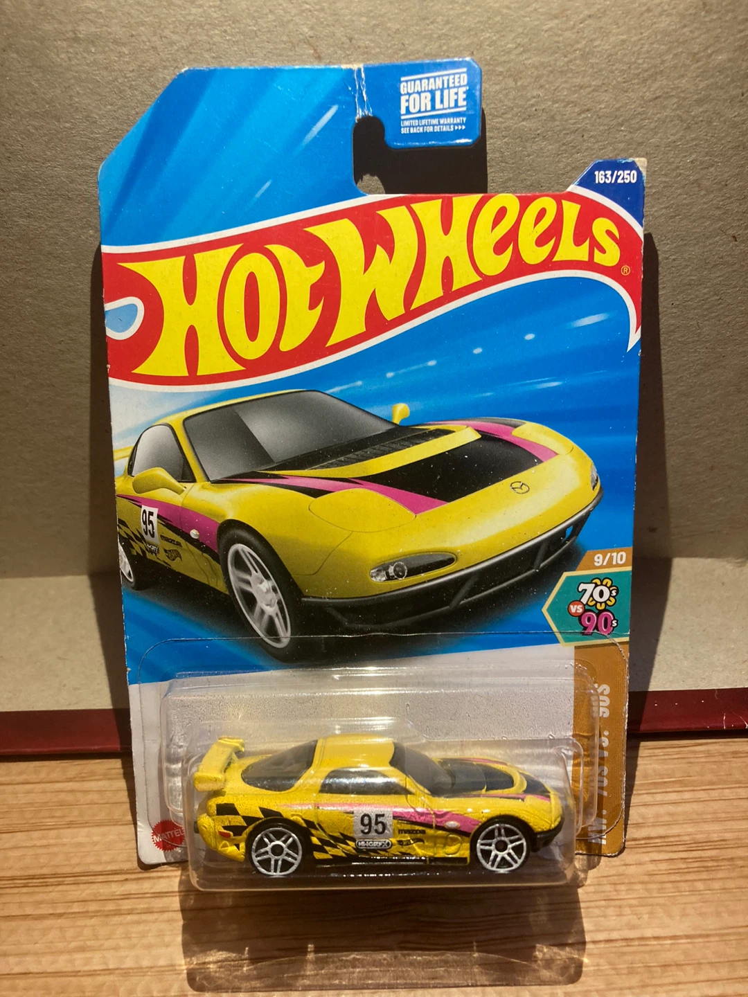 Hot Wheels / 95 Mazda RX-7 Drift / Yellow
