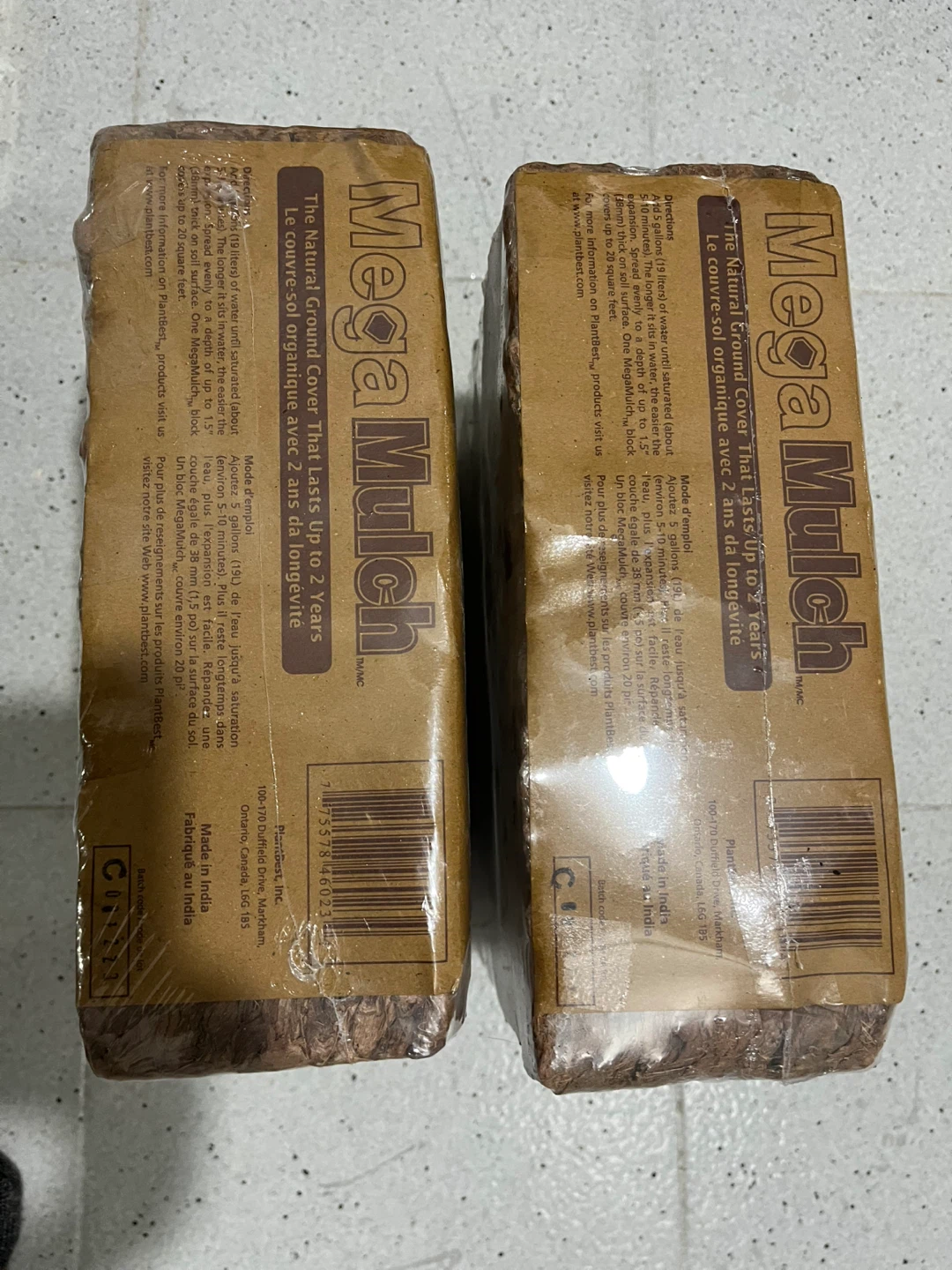 Mega Mulch Natural Ground Cover (2 Pack)