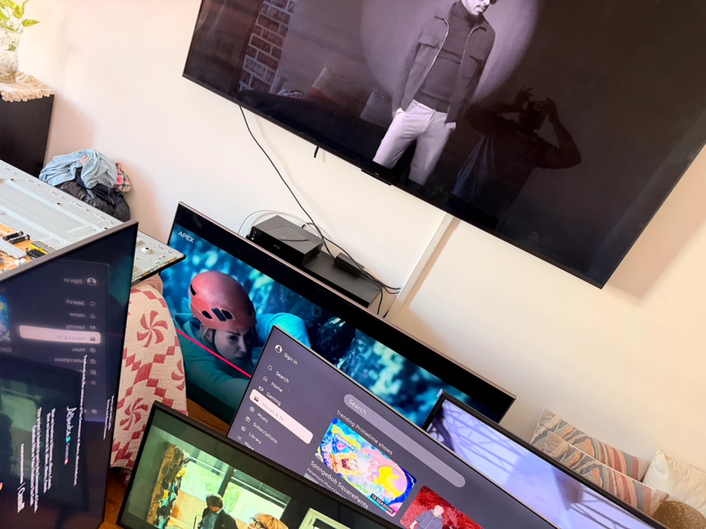 85” TCL 65” Samsung 55” Samsung 50” Samsung 43” Samsung 60” LG