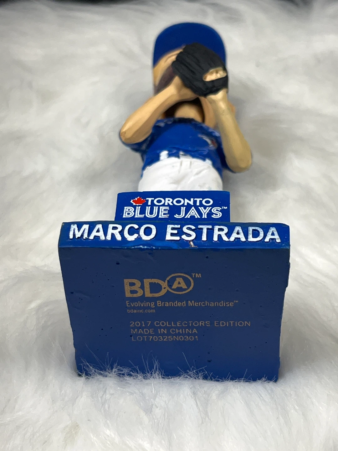 Marco Estrada Tor Blue Jays Bobblehead 2017 Collectors Edition - photo 4