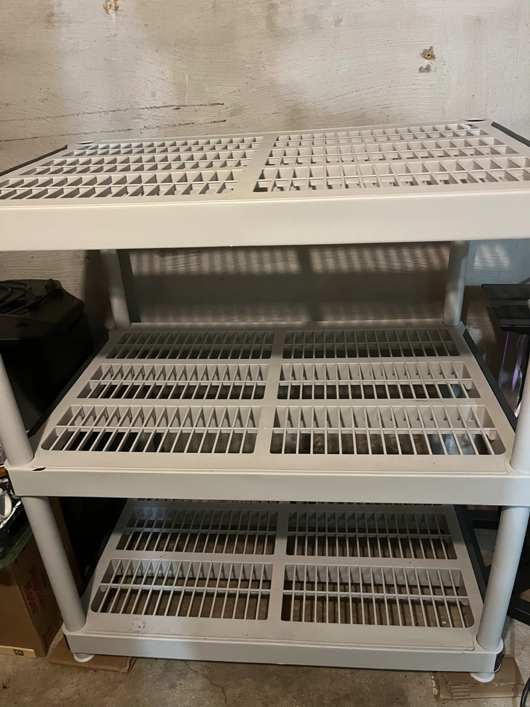 3-Tier Storage Shelving Unit (x2)