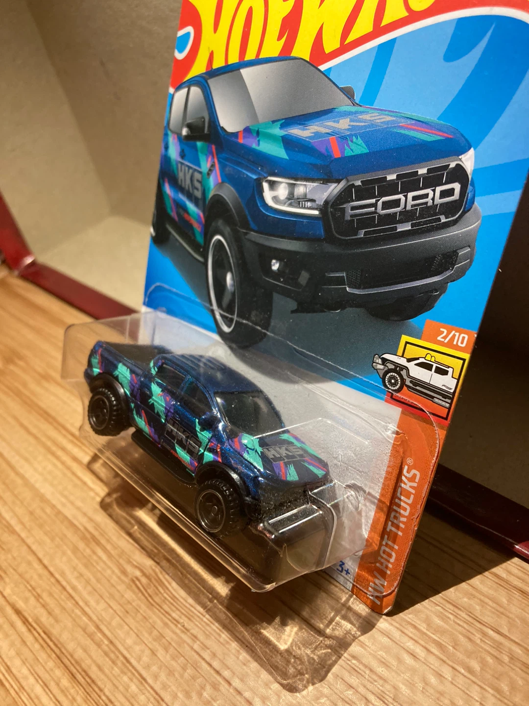 Hot Wheels / 19 Ford Ranger Raptor / Blue - photo 2